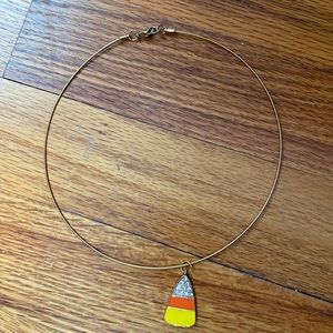 Candy corn necklace